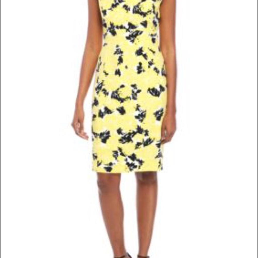 Floral Crepe Dress
